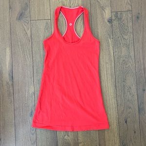Lululemon Cool Racerback - Orange - Size 4